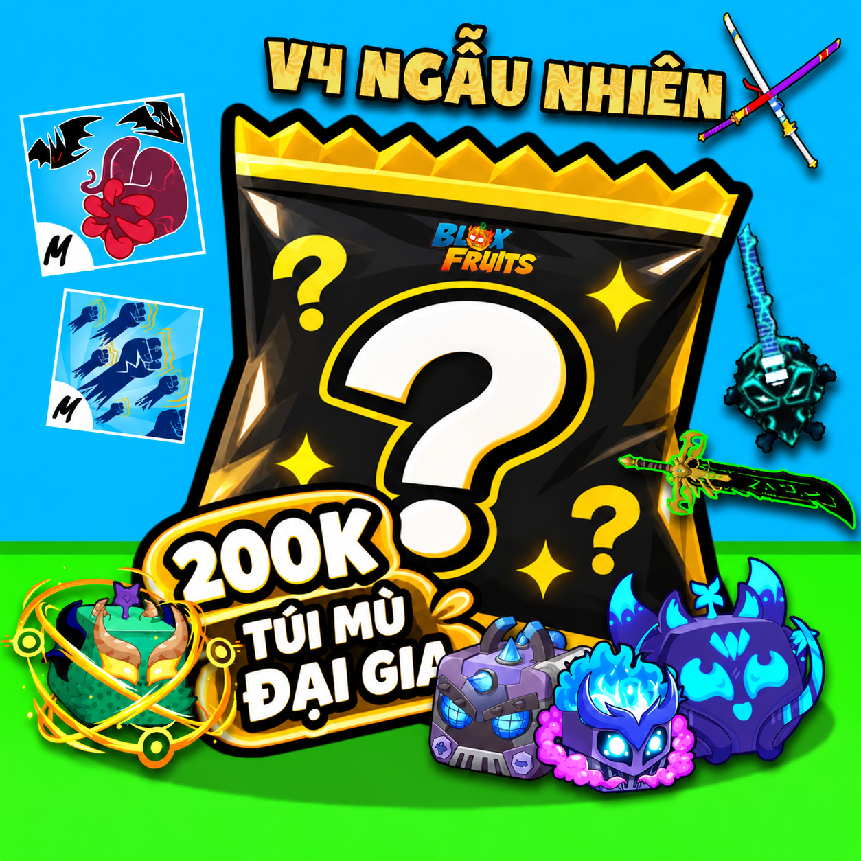 TÚI MÙ ĐẠI GIA